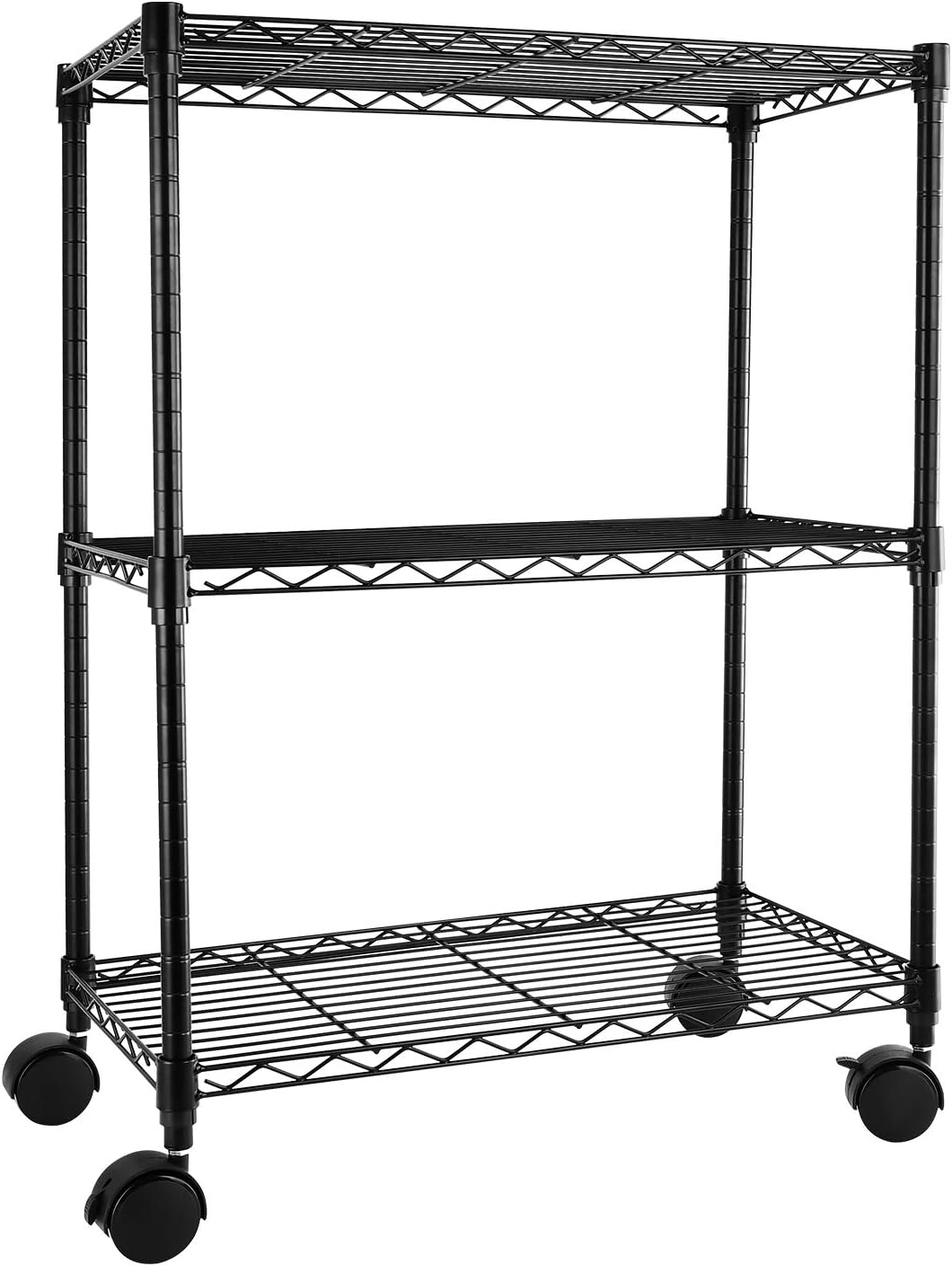 3-Tier Shelving with Wheels