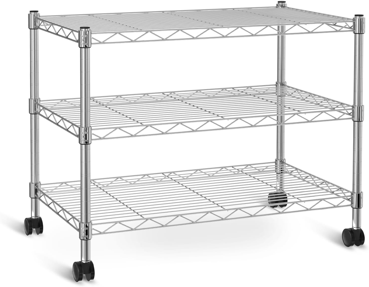 3-Shelf Heavy Duty Storage Shelving Unit