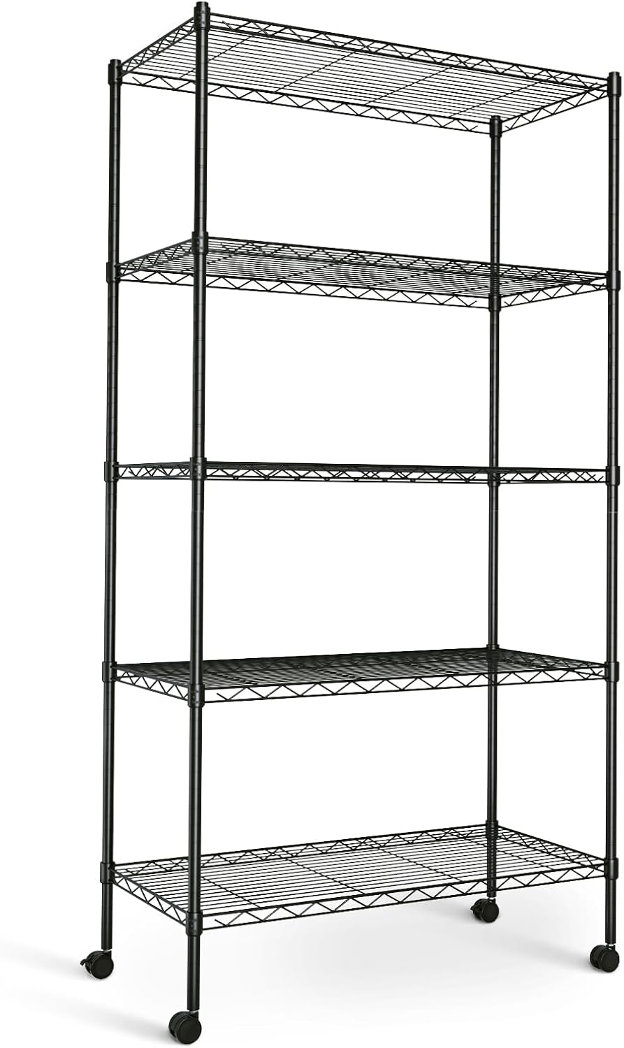 5-Shelf Heavy Duty Storage Shelving Unit