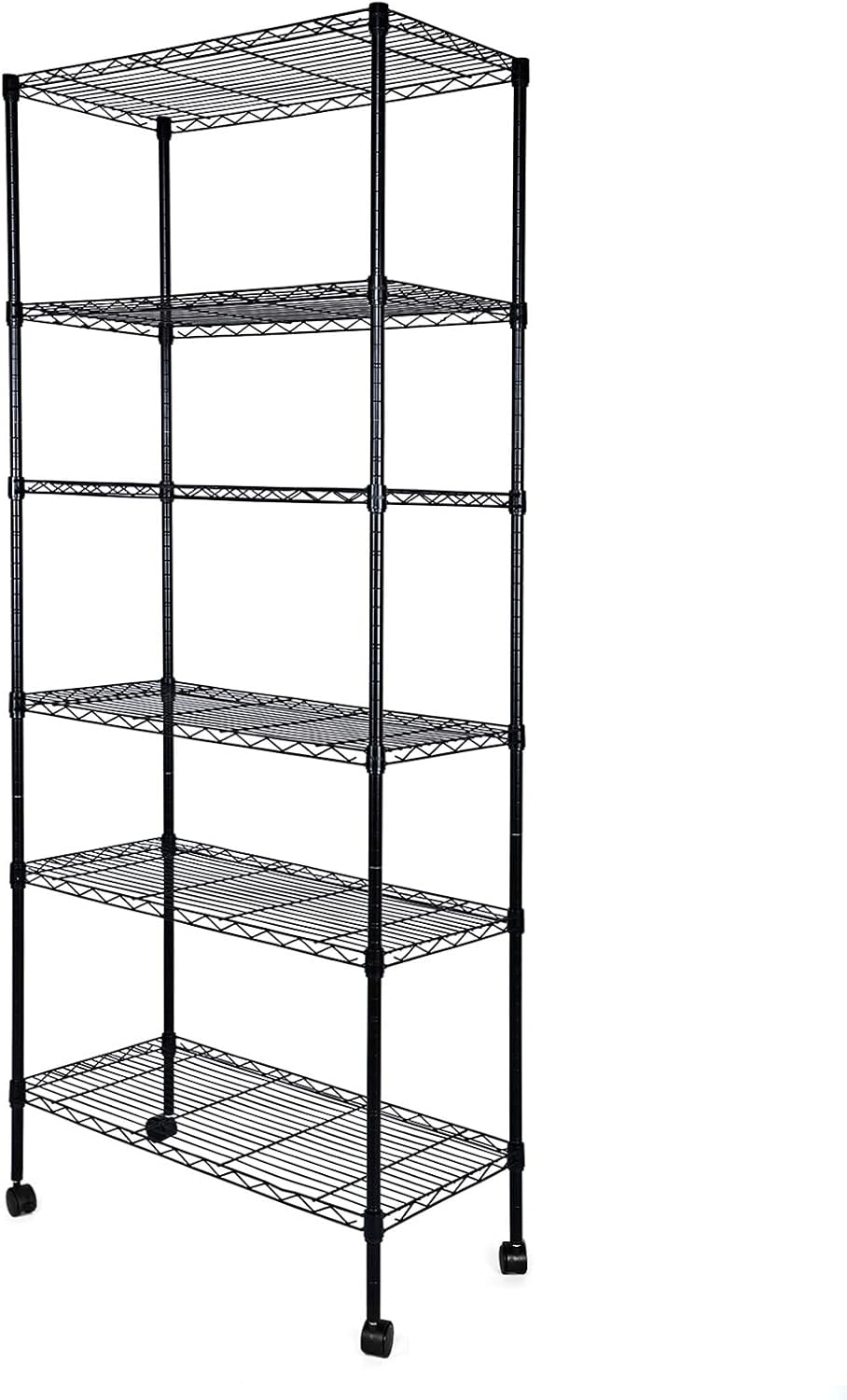 6-Shelf Heavy Duty Storage Shelving Unit