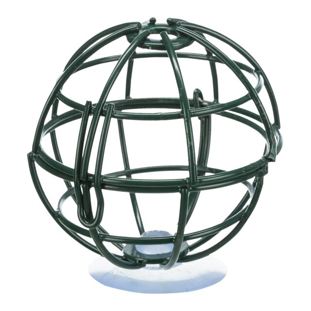 Fat ball holder for window pane